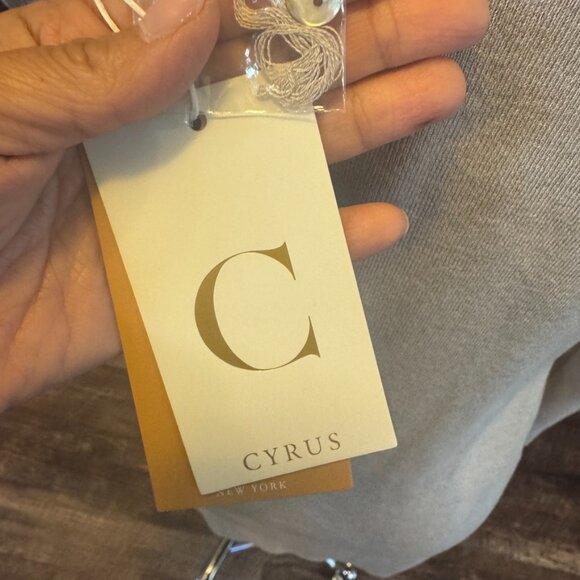 CYRUS tan lightweight cardigan sweater Size Extra Small NEW WITH TAGS - Picture 4 of 6